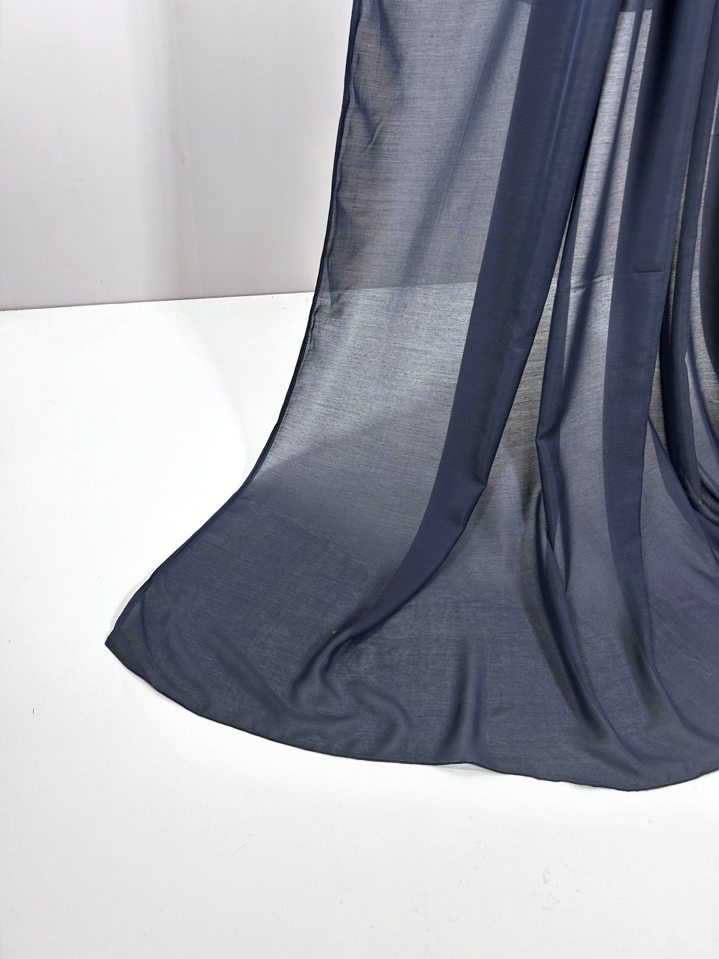 Swiss Voil Plain Shawl SVLS07