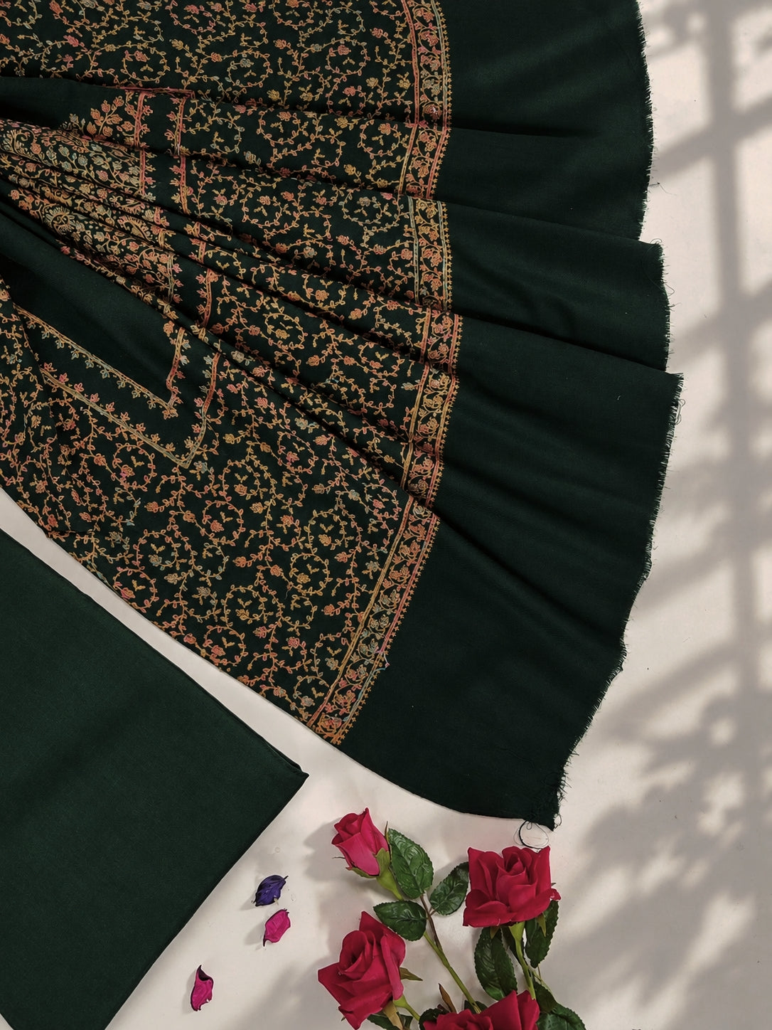 Pashmina With Kacha Tanka Shawl KT003