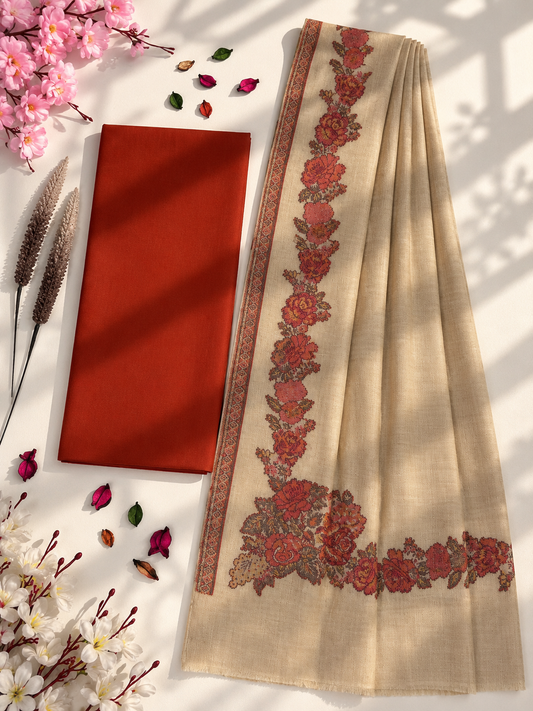 Karandi with Pashmina Shawl KPS001