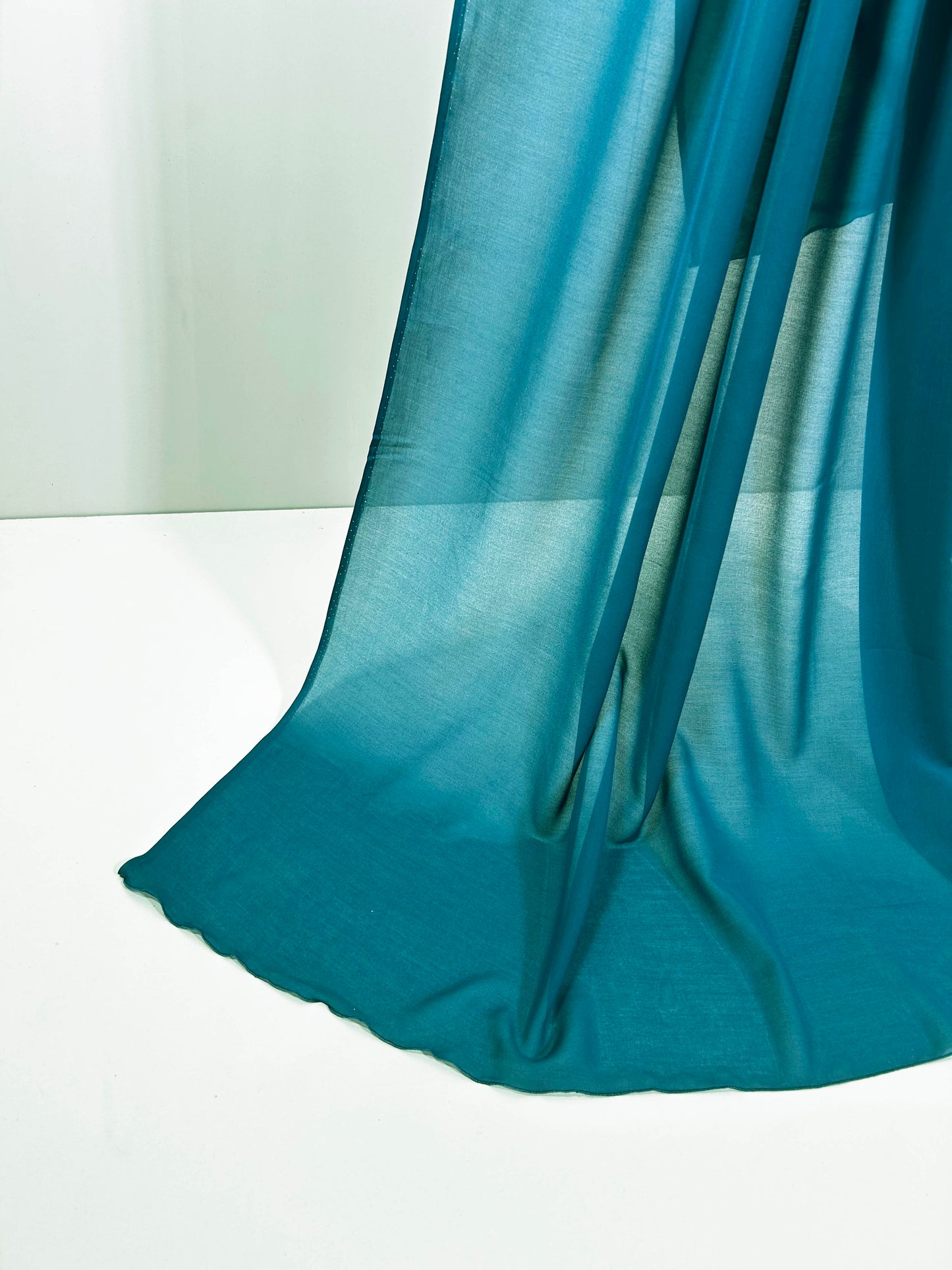 Swiss Voil Plain Shawl SVLS05