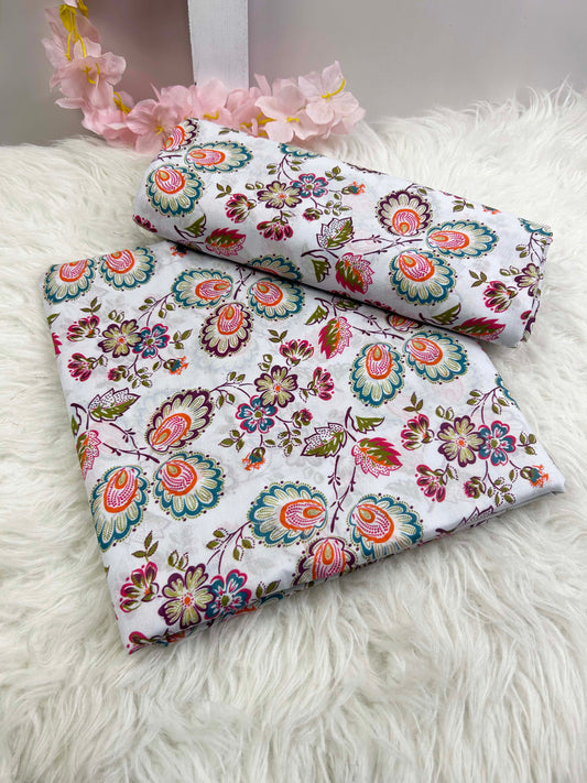 2Piece – Printed Lawn L2P1039