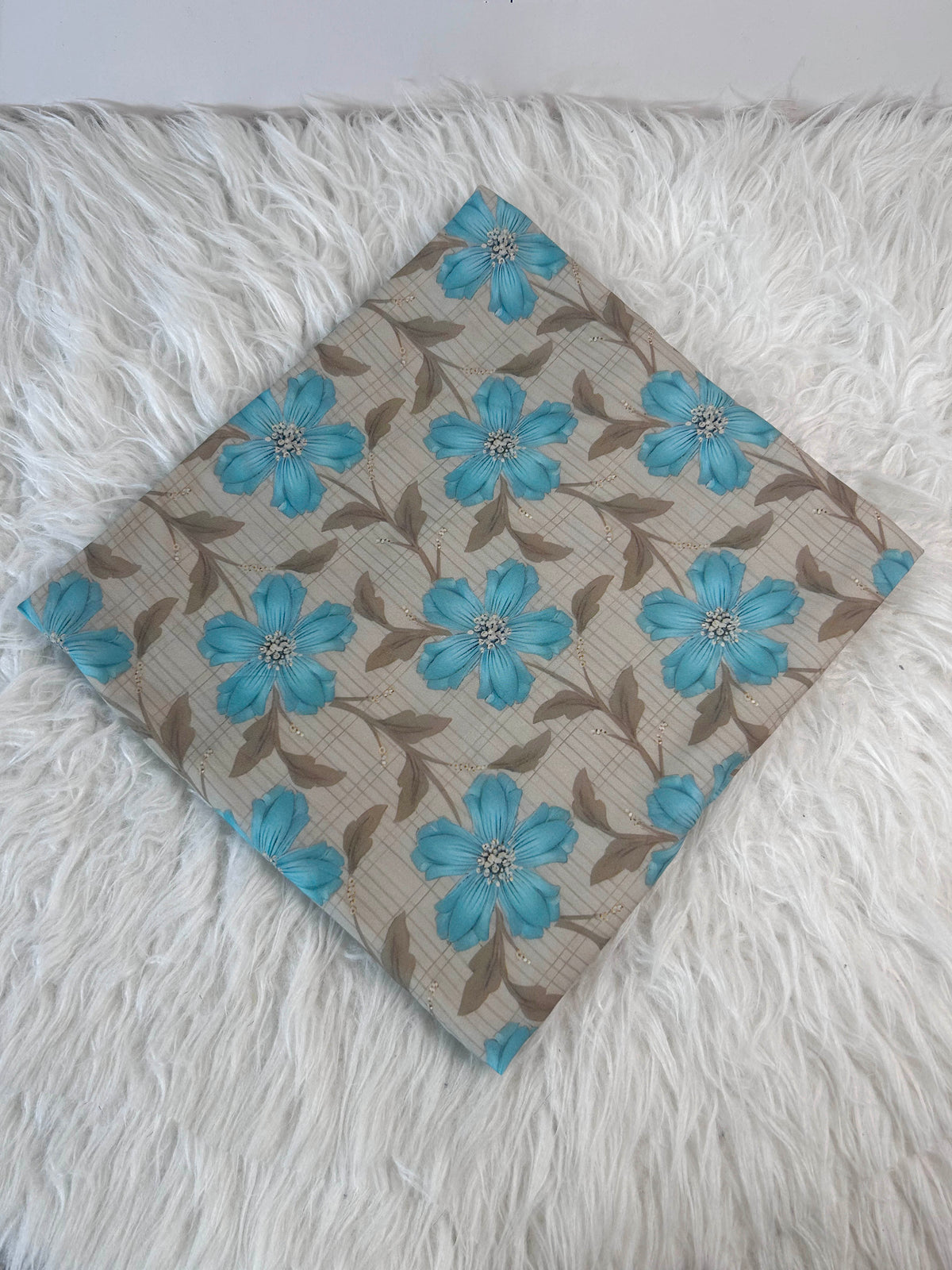 Printed  Linen Shirt piece LESP107