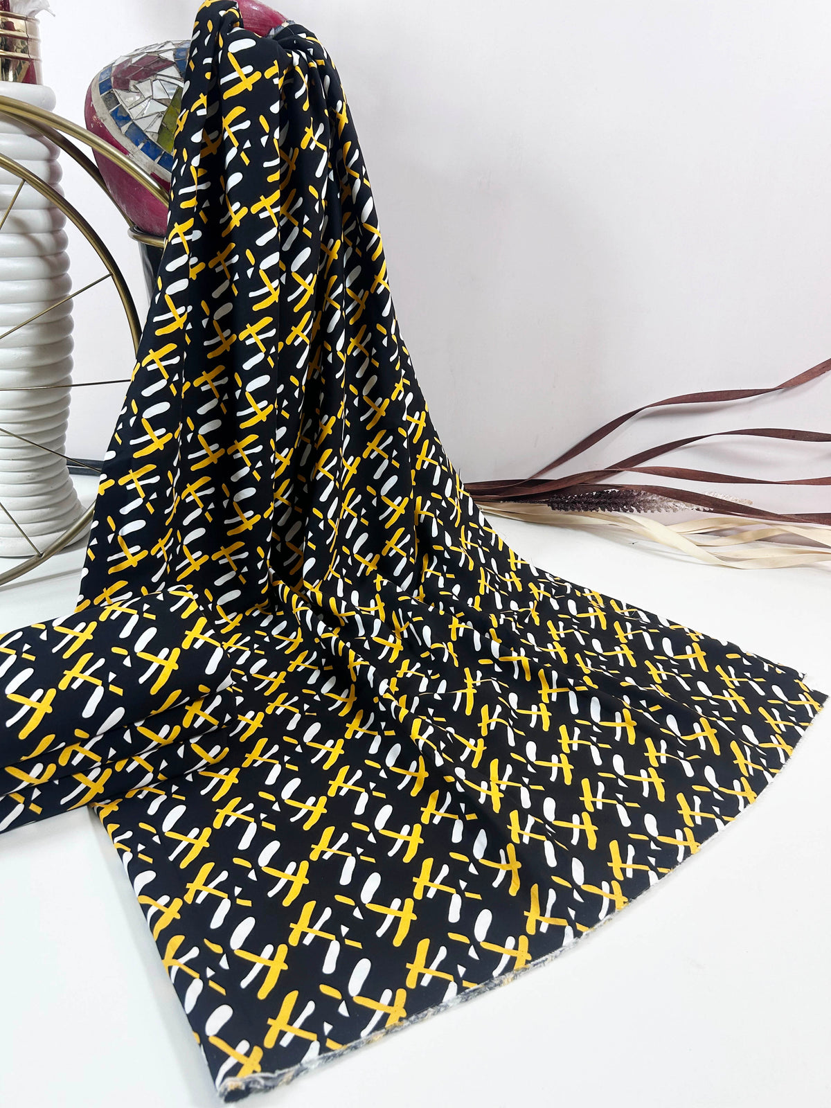 2Piece – Printed Linen LE2P005