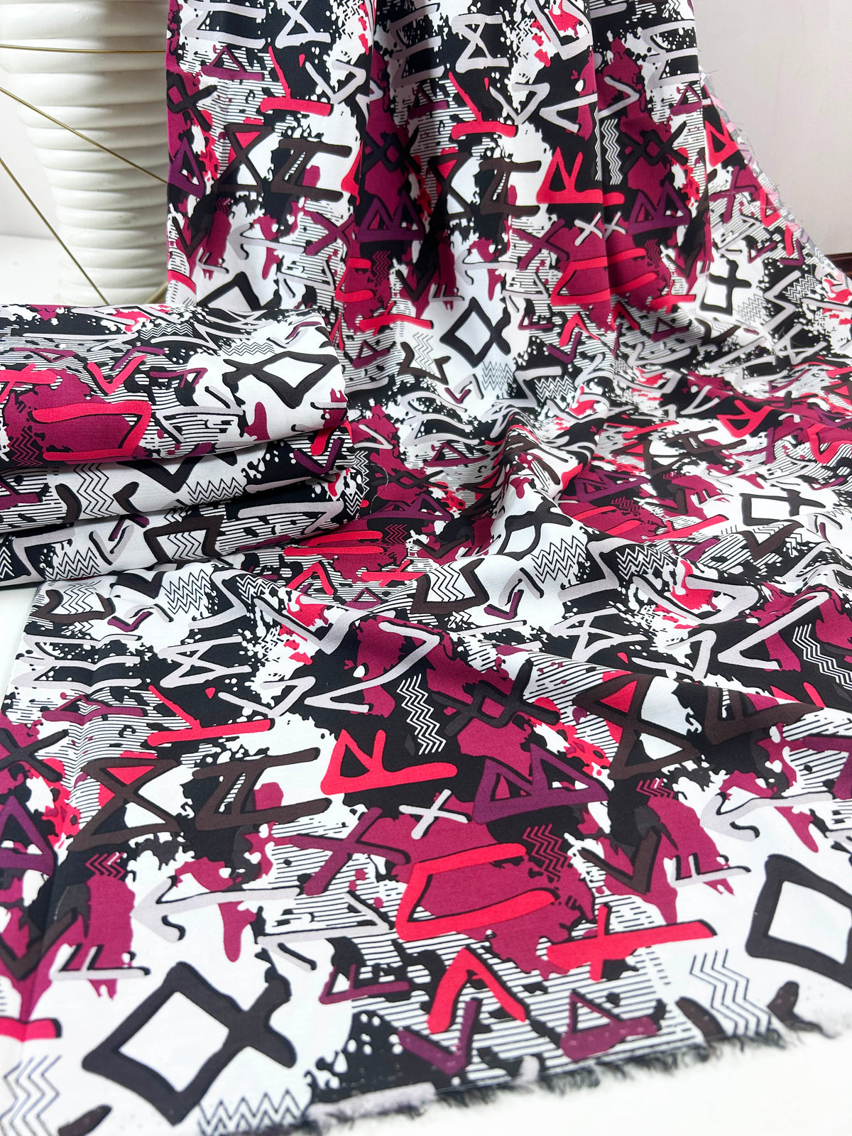2Piece – Printed Linen LE2P012