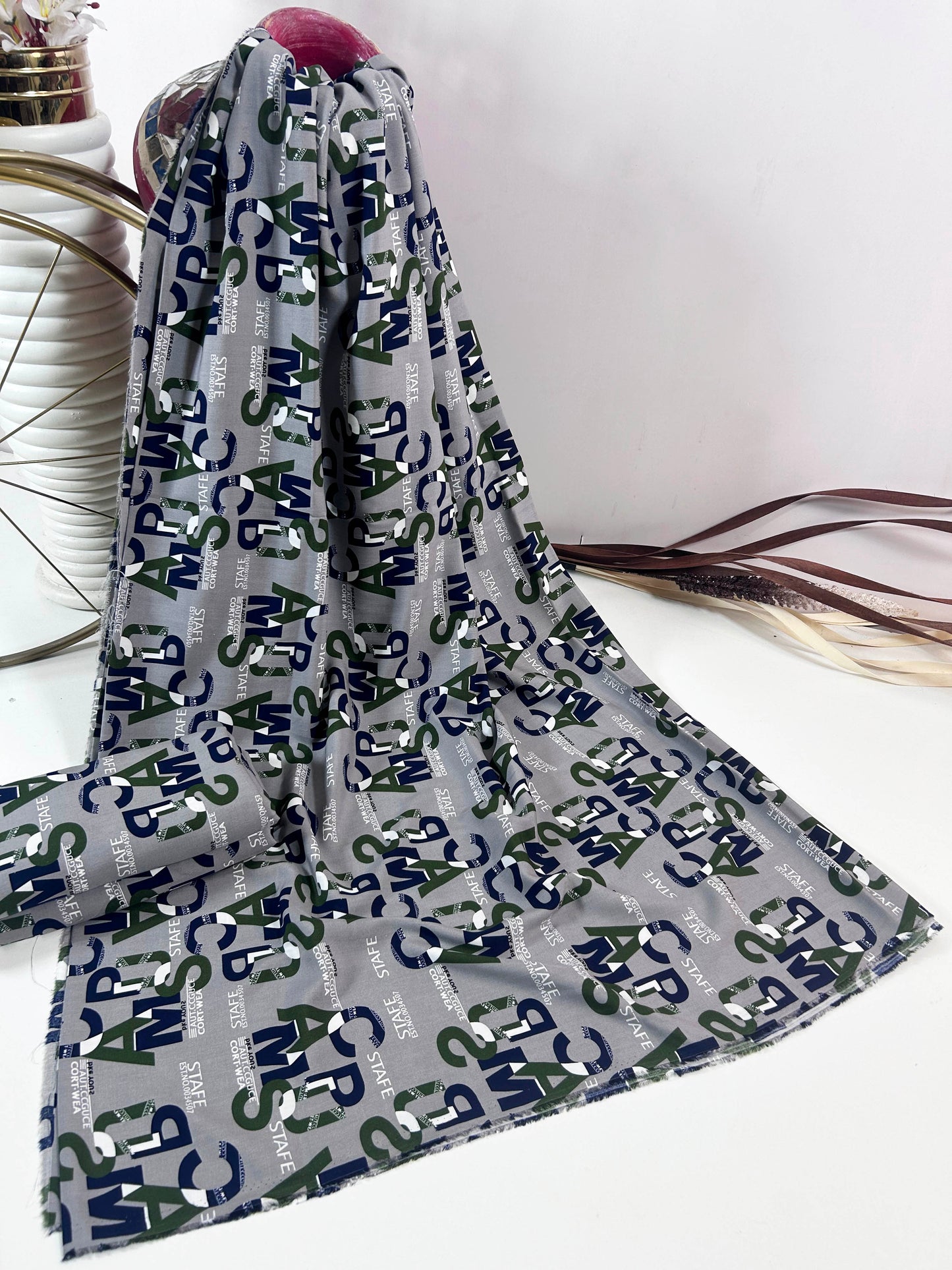 2Piece – Printed Linen LE2P022
