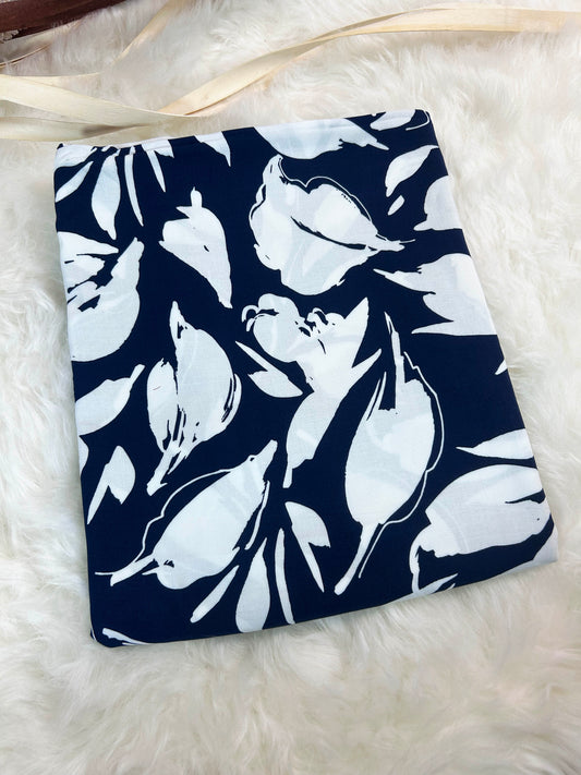 Printed  Linen Shirt piece LESP113