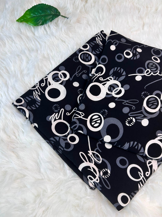 2Piece – Printed Linen LE2P018