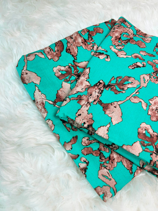 2Piece – Printed Linen LE2P019