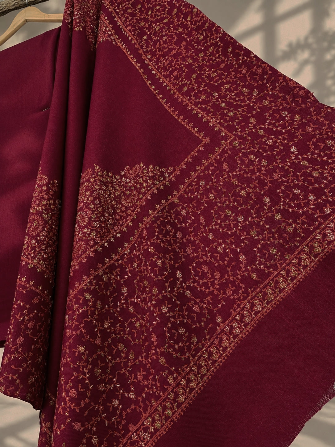 Pashmina With Kacha Tanka Shawl KT001