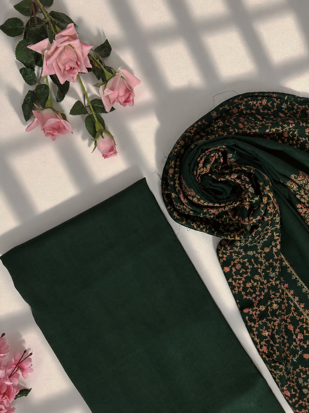 Pashmina With Kacha Tanka Shawl KT003