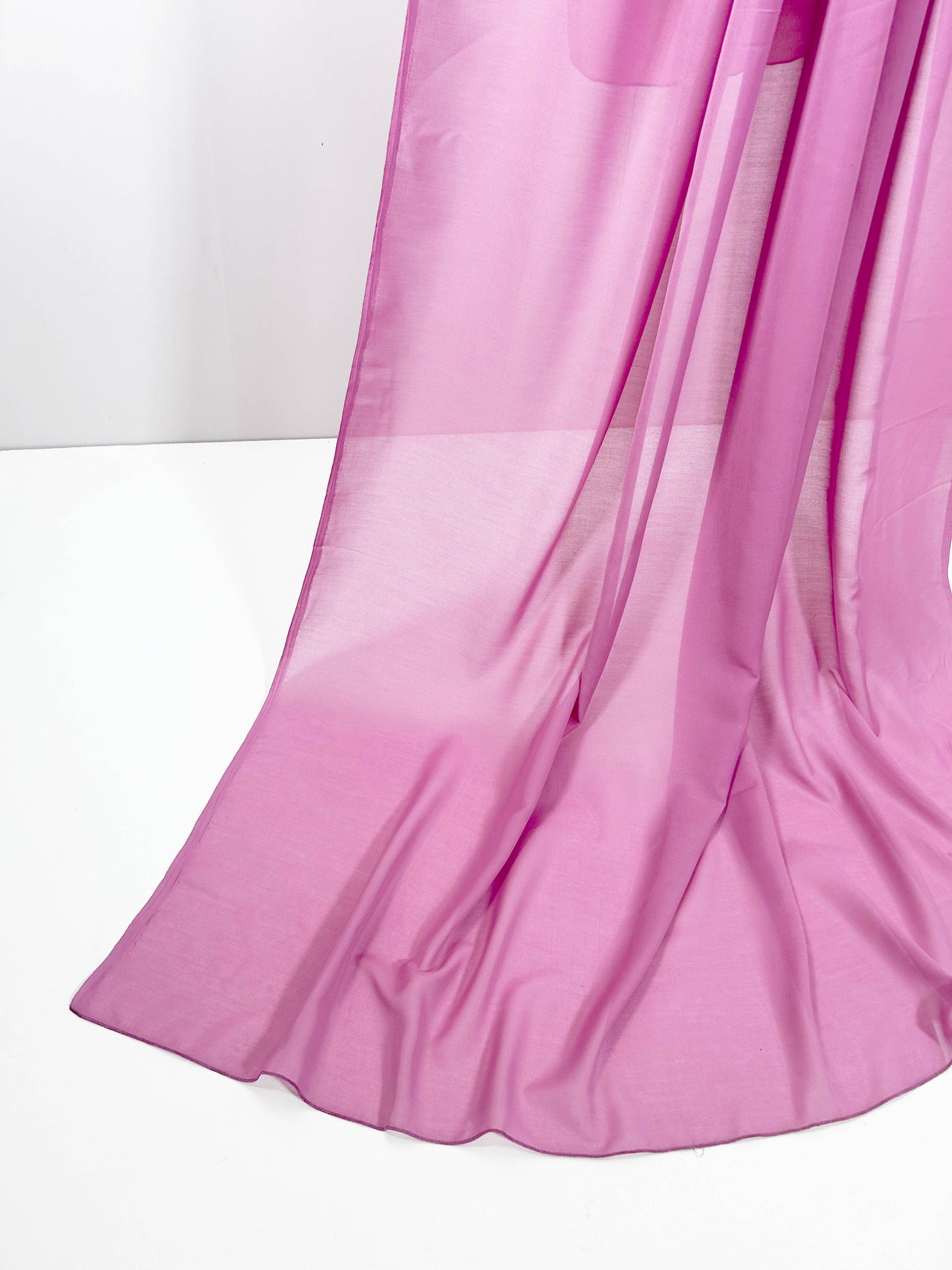 Swiss Voil Plain Shawl SVLS04