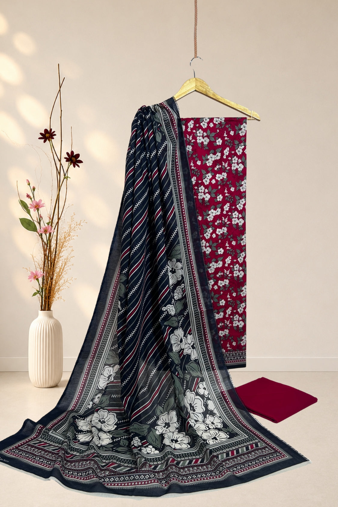 3PC-Lawn Printed Suit 3PLBS01