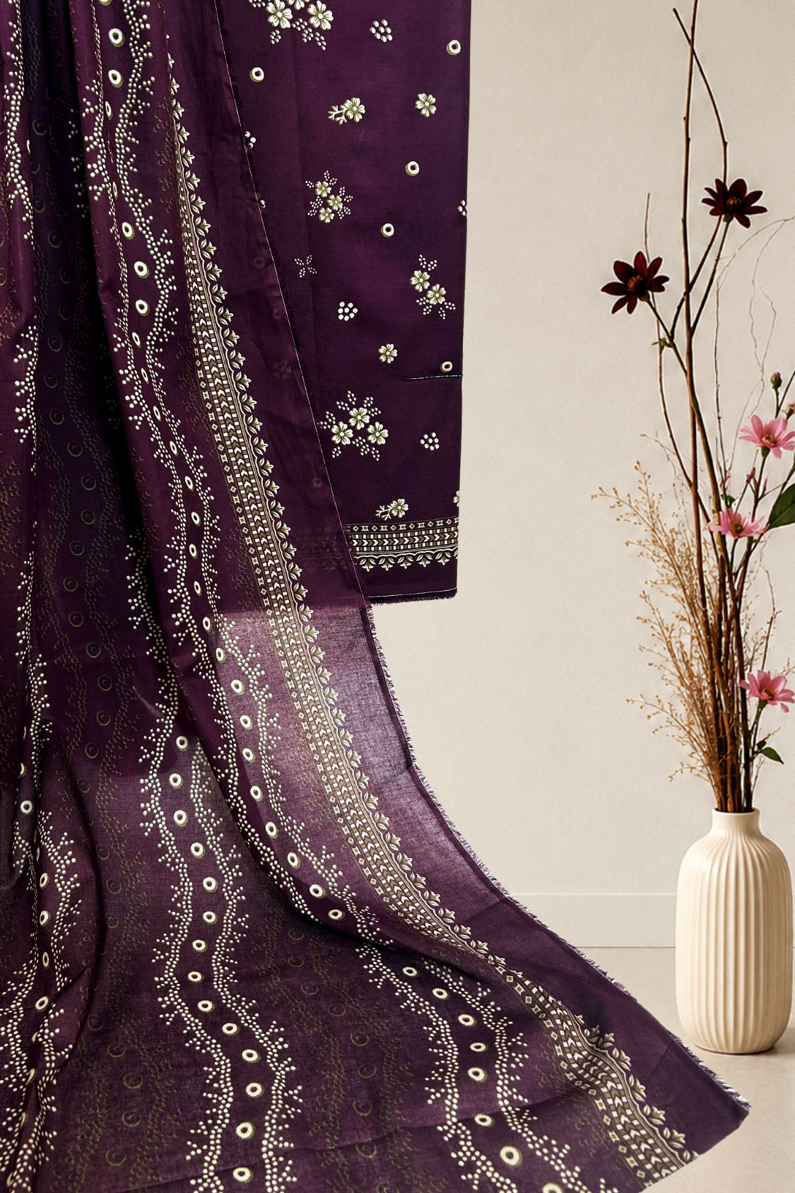 3PC-Lawn Printed Suit 3PLBS08
