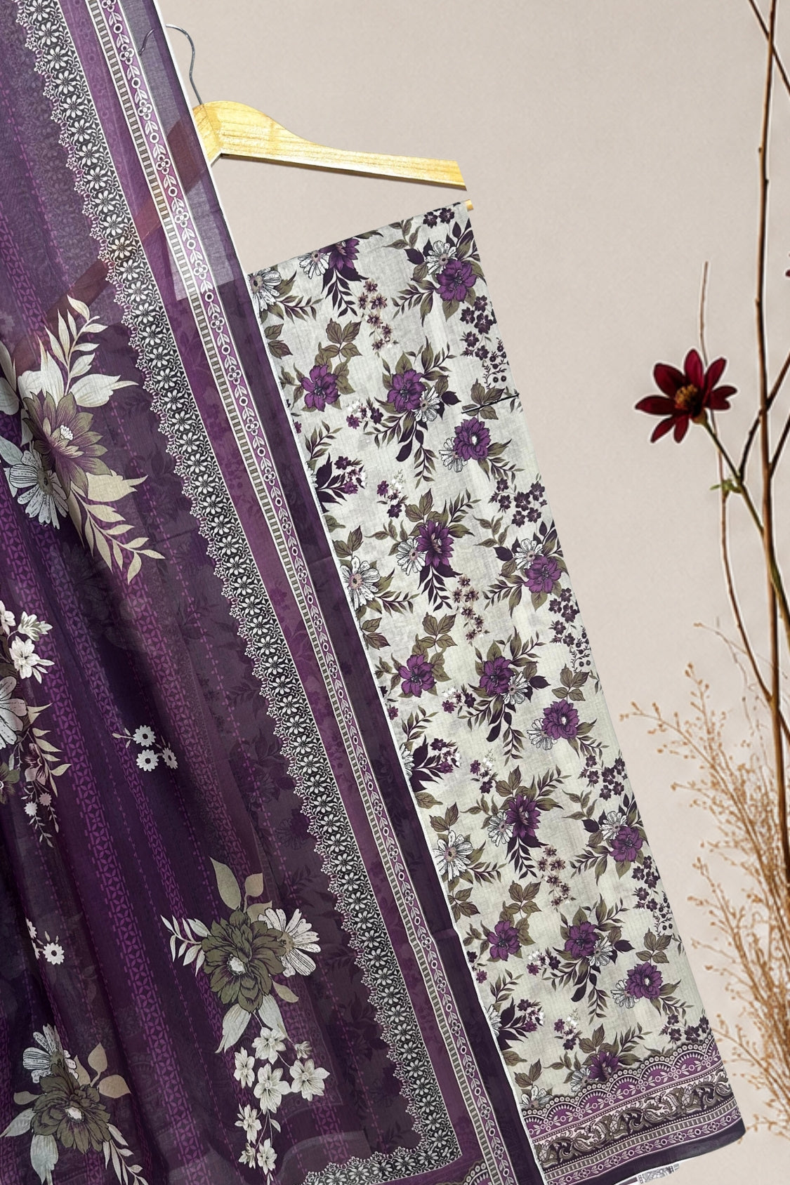 3PC-Lawn Printed Suit 3PLBS04