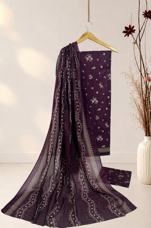 3PC-Lawn Printed Suit 3PLBS08