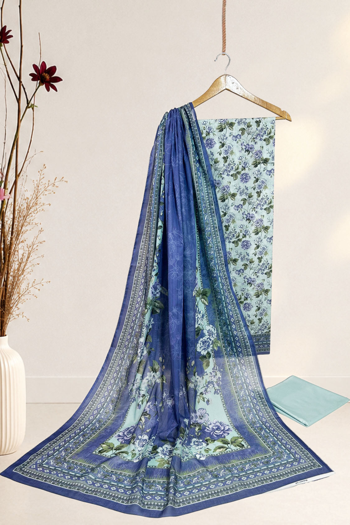 3PC-Lawn Printed Suit 3PLBS09