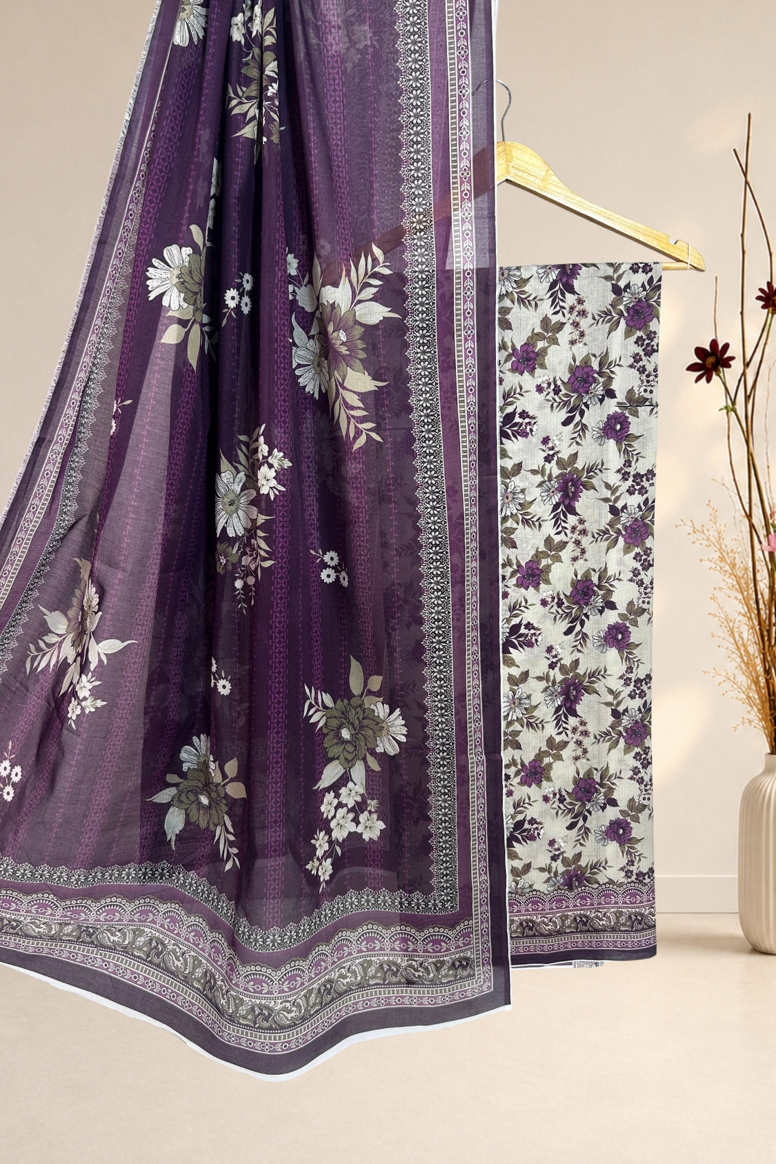 3PC-Lawn Printed Suit 3PLBS04