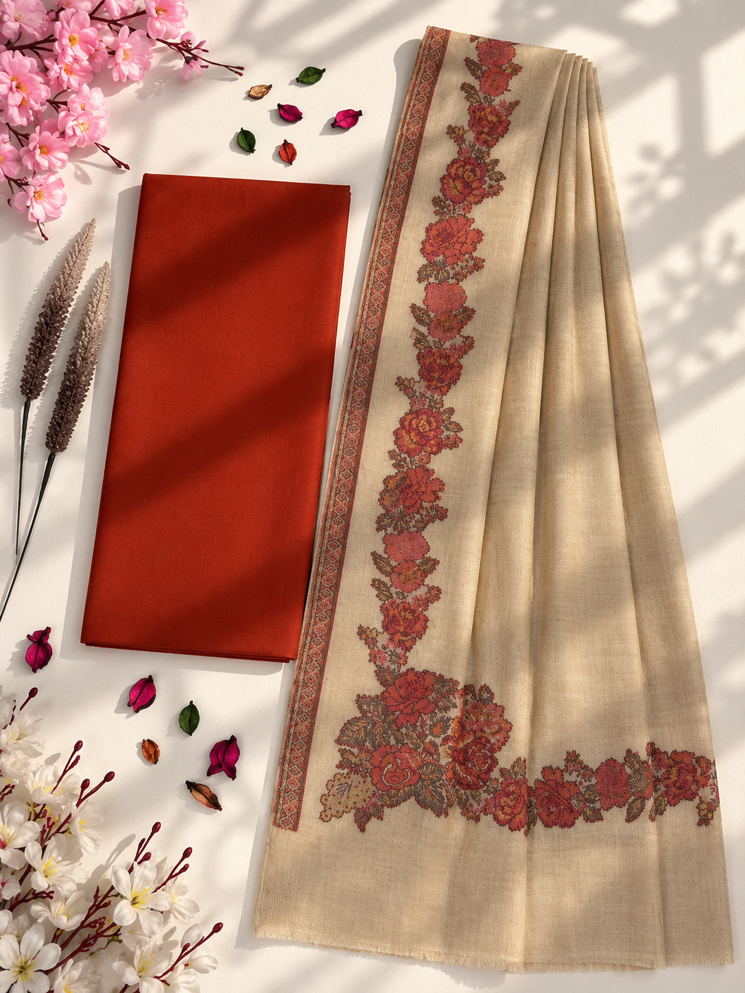 Karandi with Pashmina Shawl KPS001